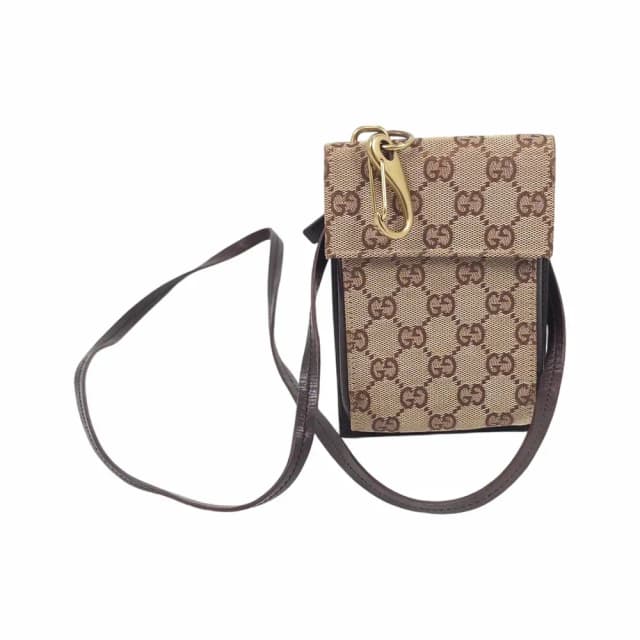Gucci GG Canvas Mini Shoulder Bag / Pouch