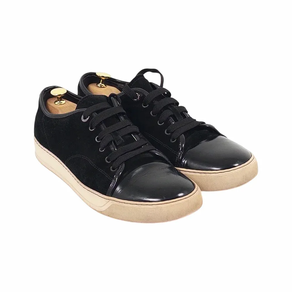 Lanvin DBB1 Patent Cap Toe Sneaker