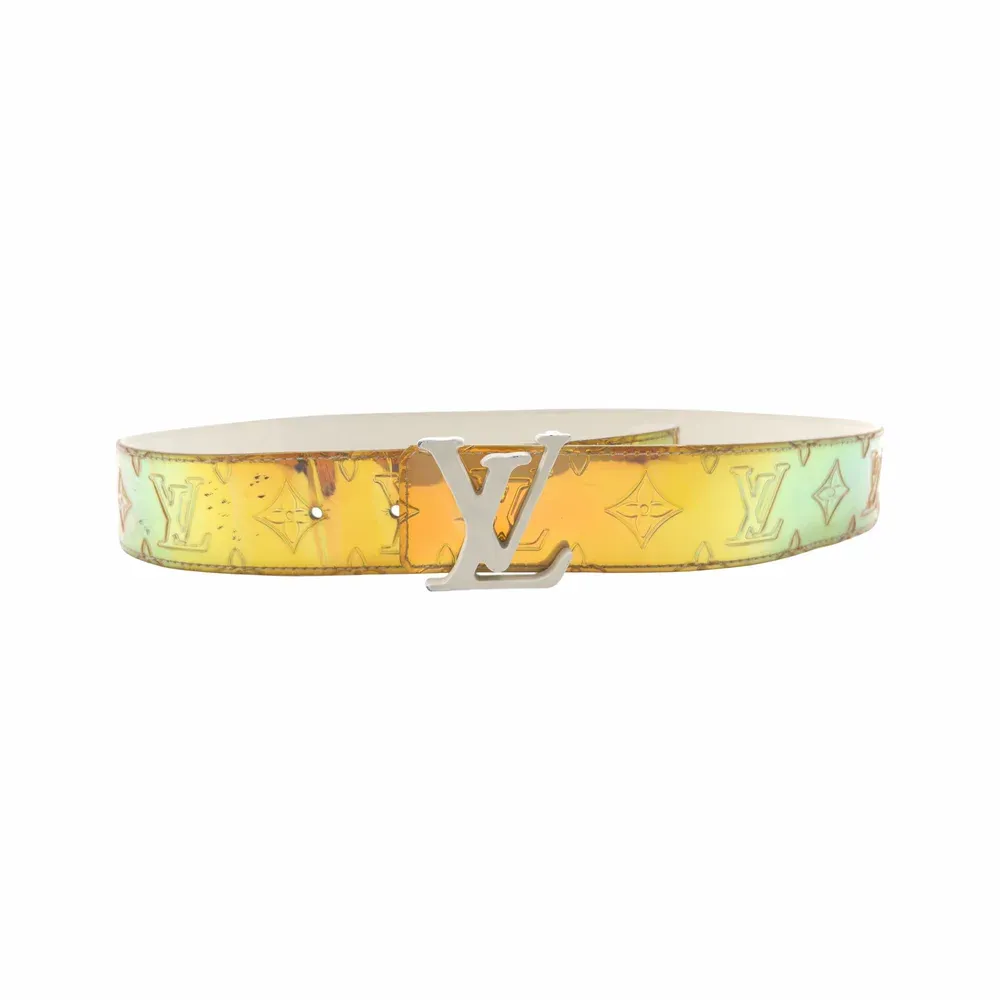 LOUIS VUITTON LV Initiales Reversible Monogram Prism Belt