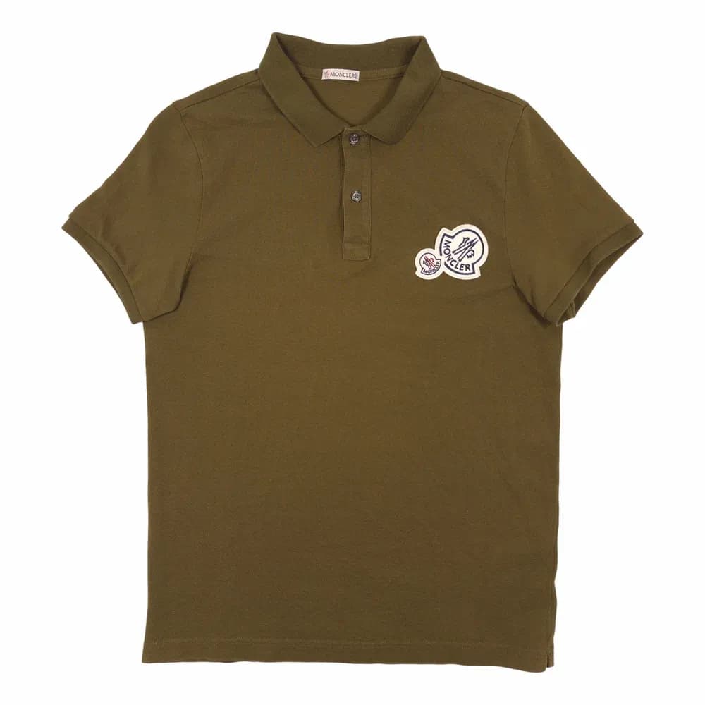 Moncler Double Logo Patch Polo Shirt