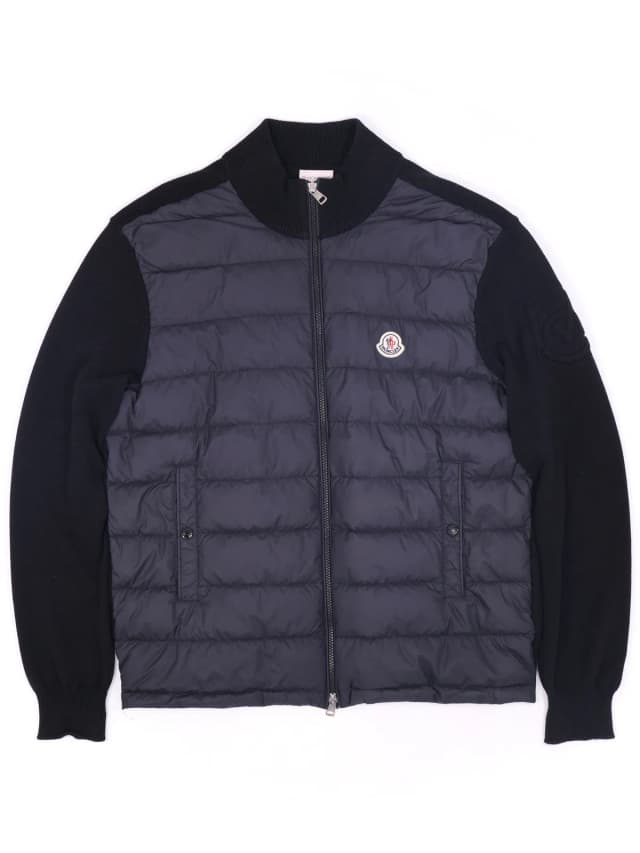 Moncler Tricot Hybrid Zip Cardigan (9B00020)
