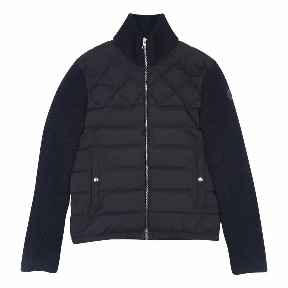 MONCLER Padded Wool and Down Cardigan