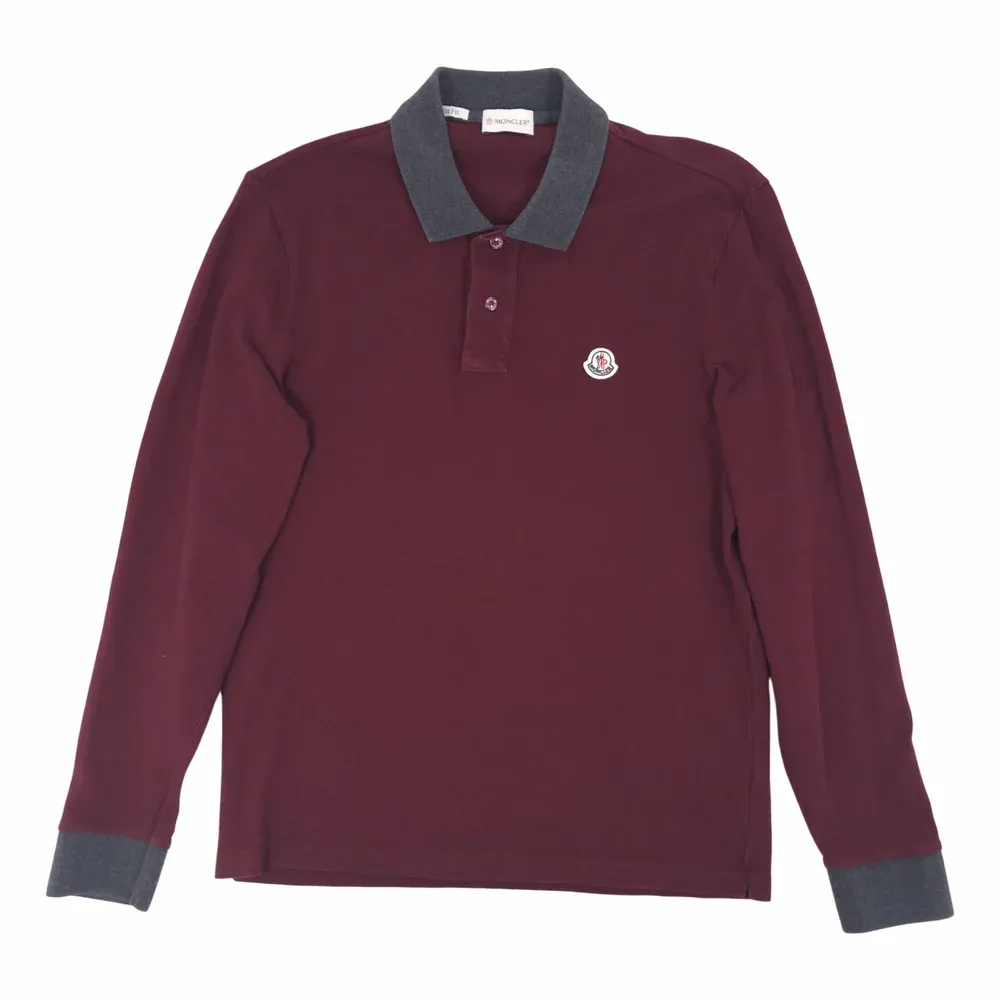 MONCLER Maglia Polo Manica Lunga