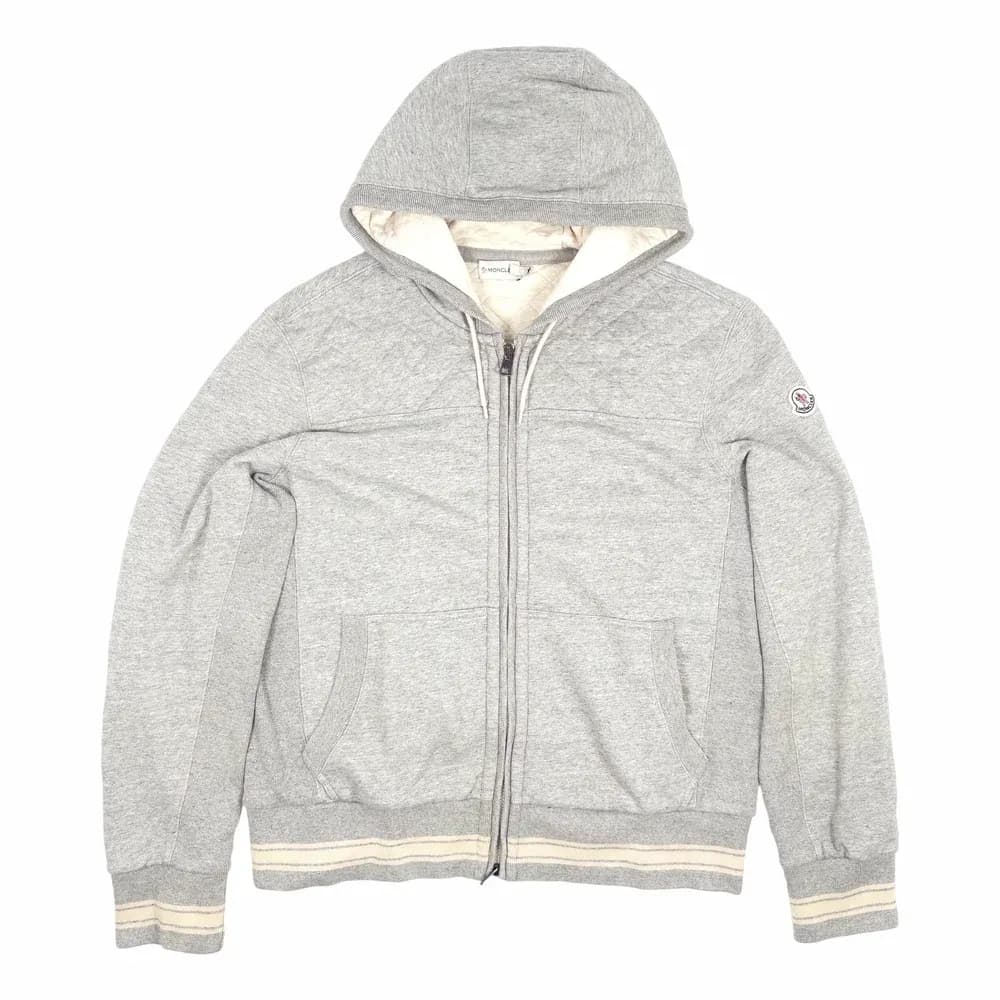 Moncler Maglia Zip Logo Hoodie
