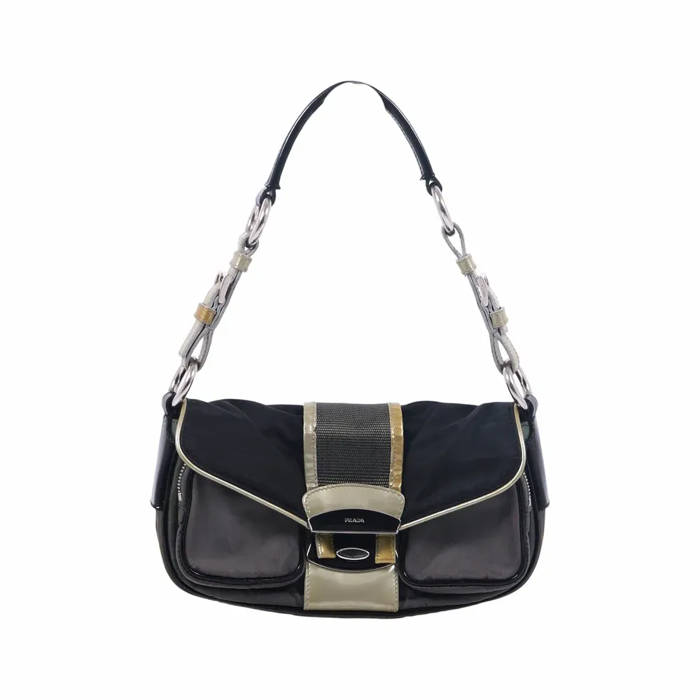 Prada Tessuto Pocket Space Shoulder Bag