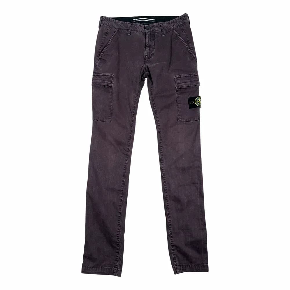 STONE ISLAND SK Cotton Cargo Trousers