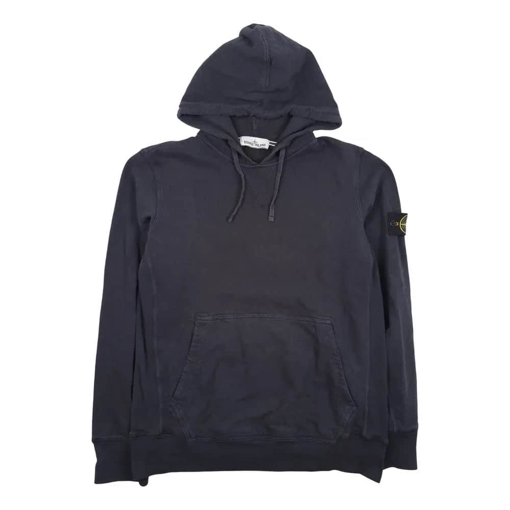 Stone Island Garment Dyed Fleece Hoodie