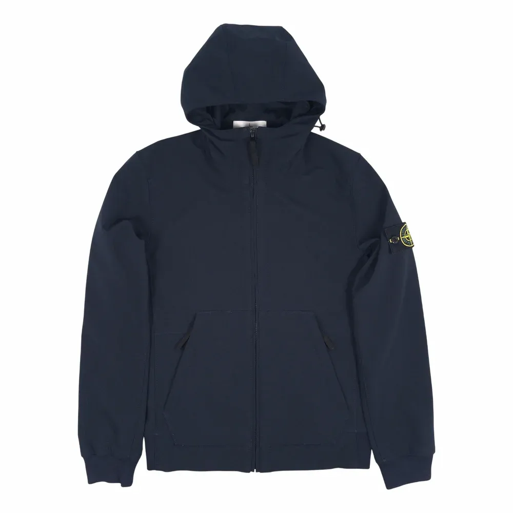 Stone Island Soft Shell-R Hooded Jacket (7715Q0122)