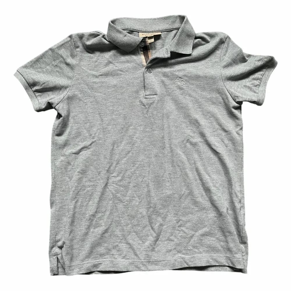 BURBERRY Piqué Polo Shirt