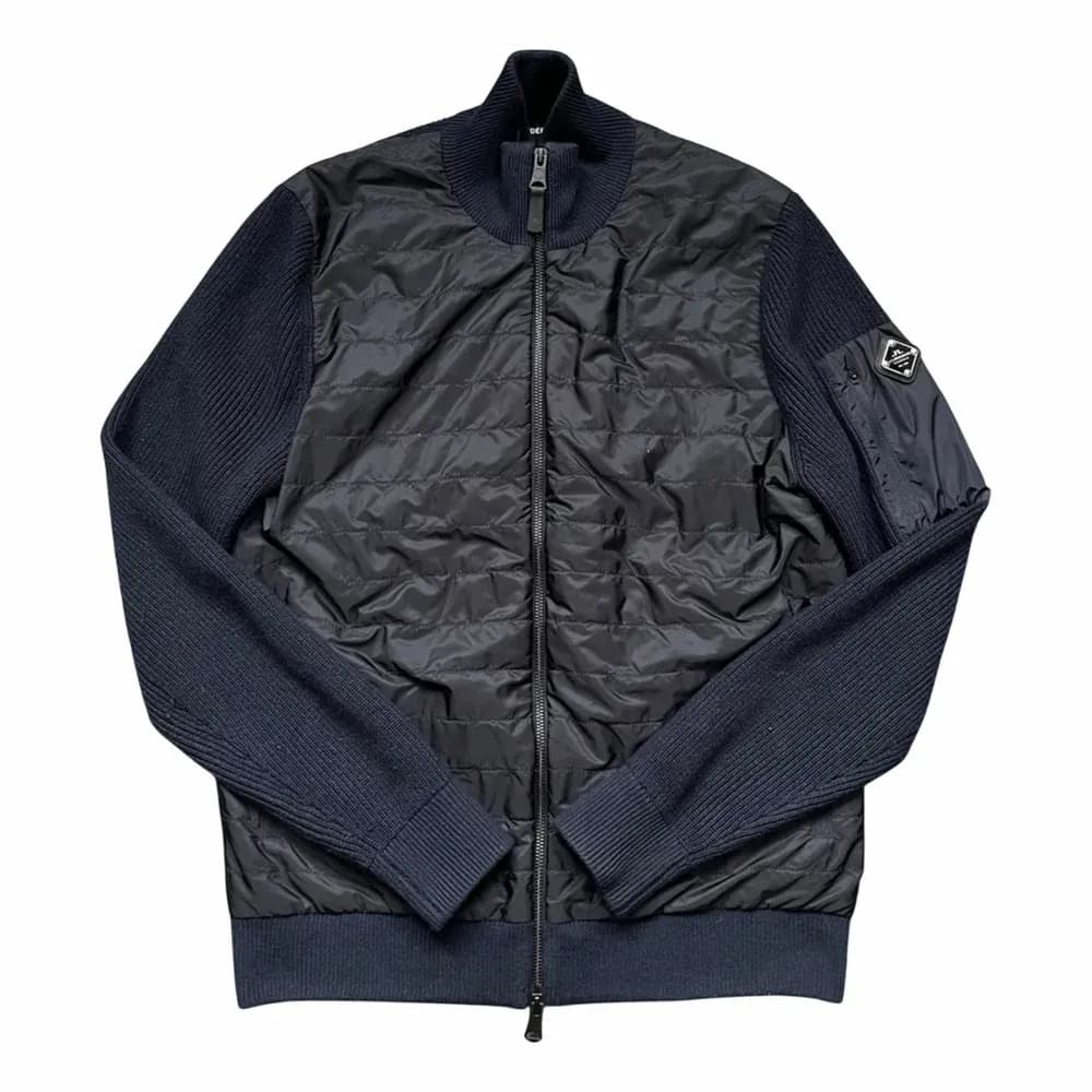 J.Lindeberg Stickad Marinblå Cardigan