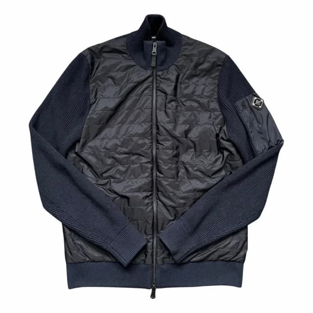 J.Lindeberg Stickad Marinblå Cardigan