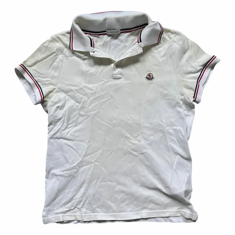 MONCLER Pikétröja med logotyp