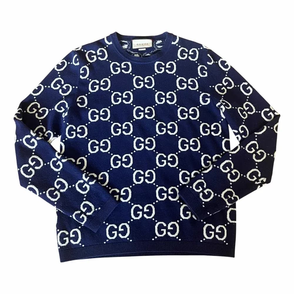 GUCCI GG Monogram Stickad Tröja