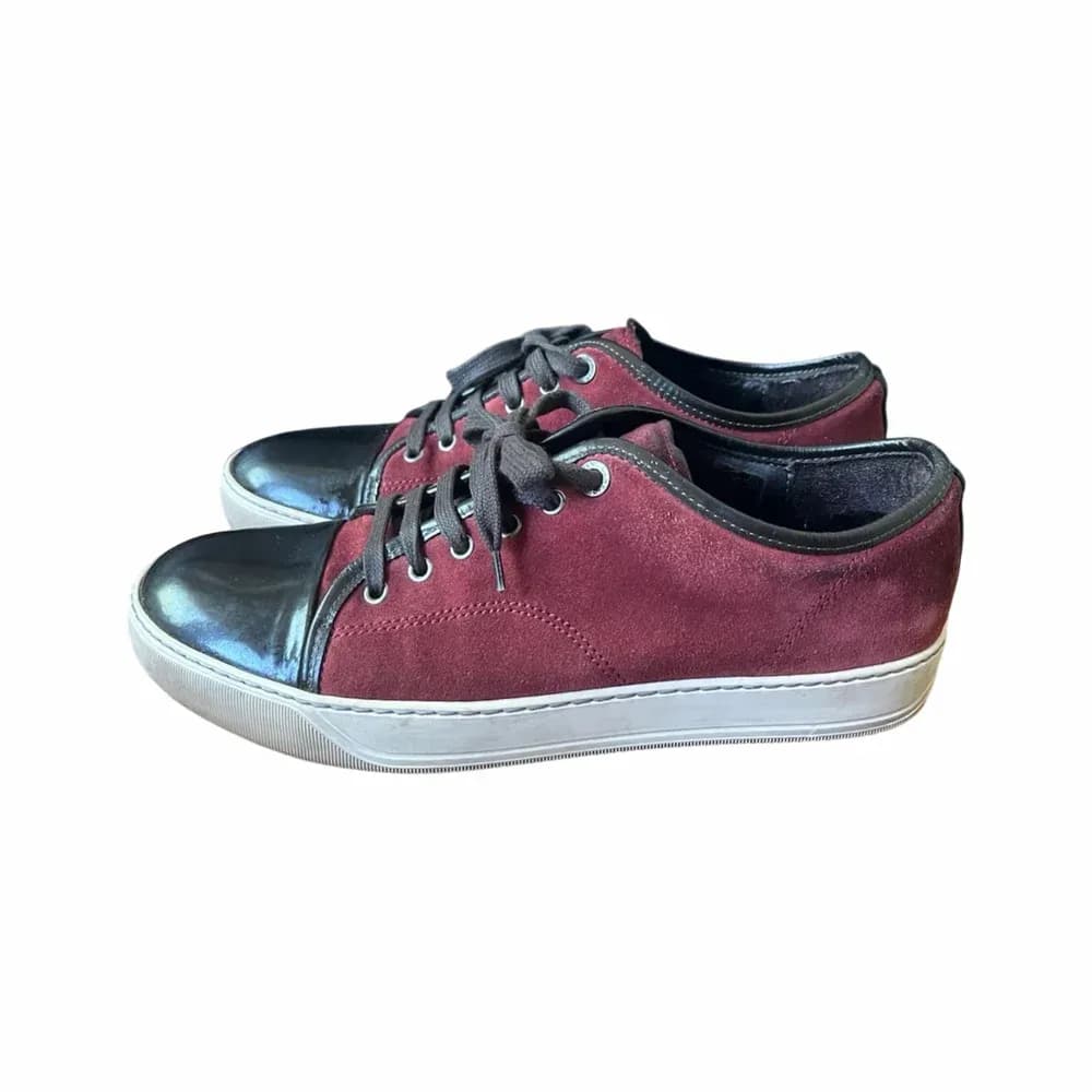 Lanvin DBB1 Patent Cap Toe Sneaker