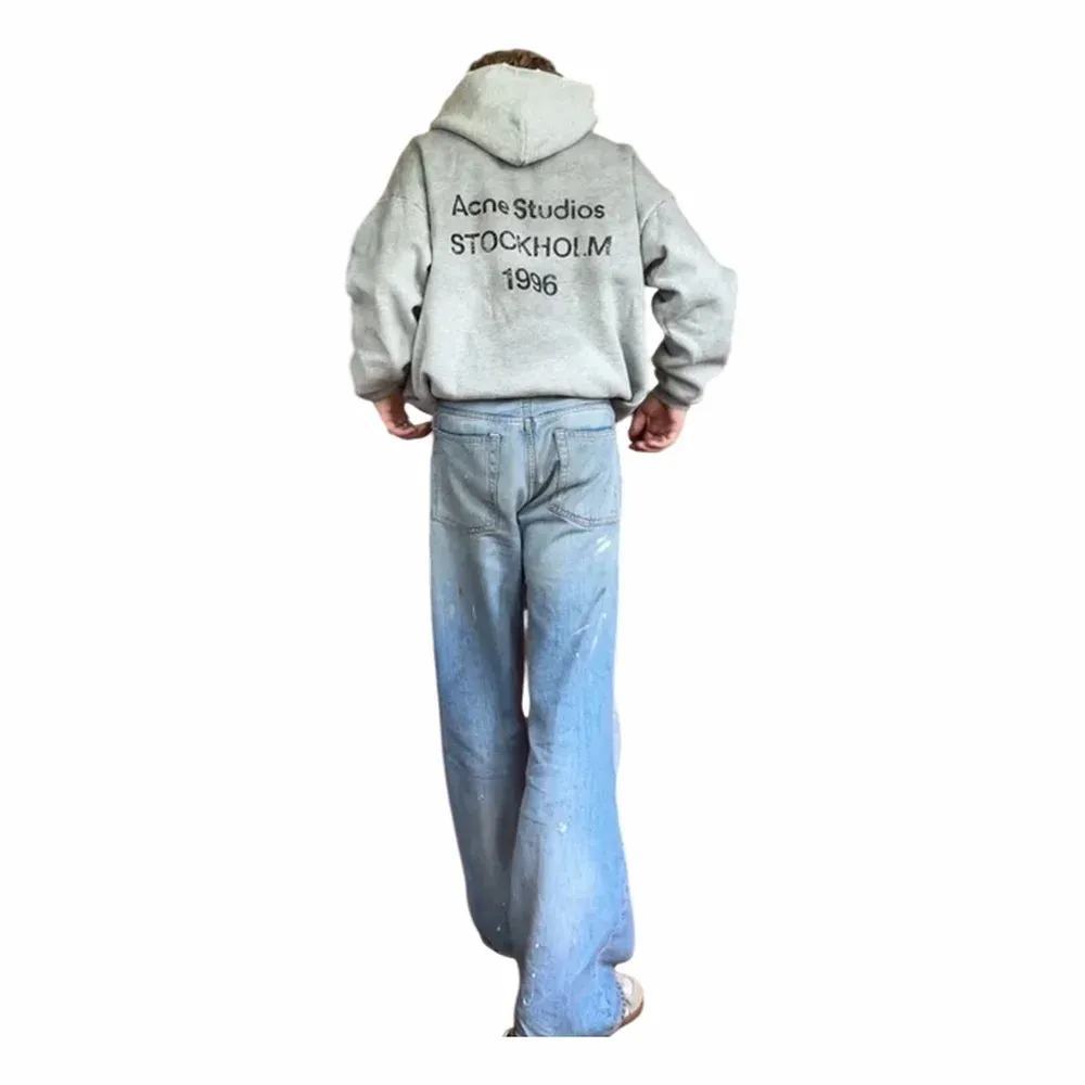 Acne Studios Fleece logo hoodie