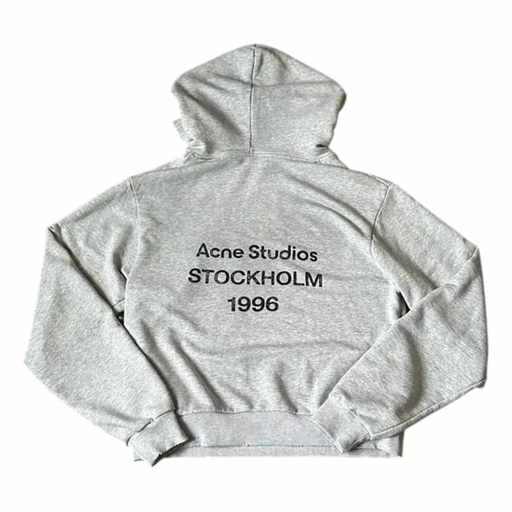 Acne Studios Fleece Logo Hoodie