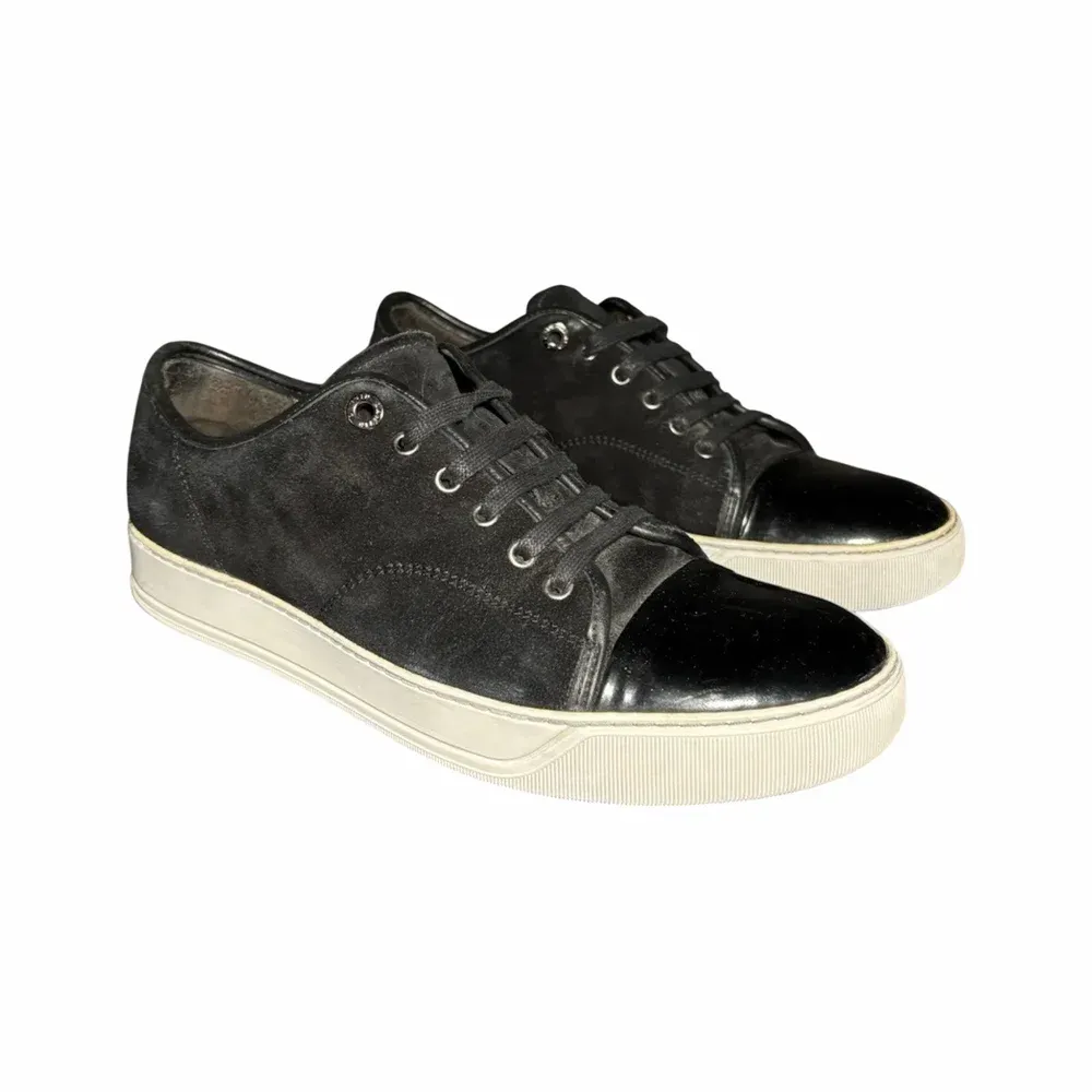 Lanvin DBB1 Patent Cap Toe Sneaker