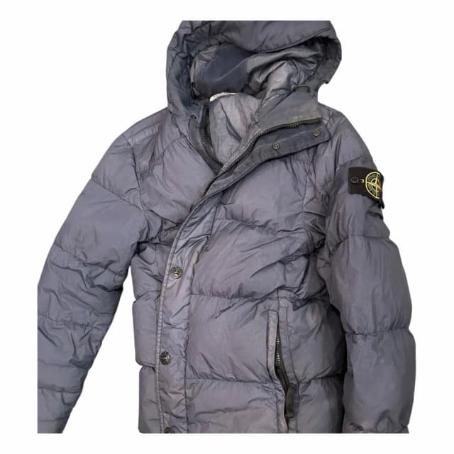 Stone Island Crinkle Reps NY Recycled Nylon Down Parka 4100012