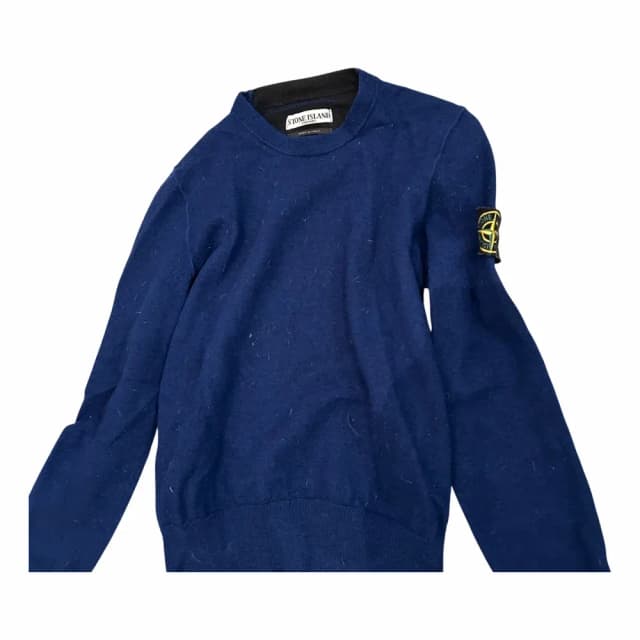 Stone Island Ribbed Knit Crewneck Sweater