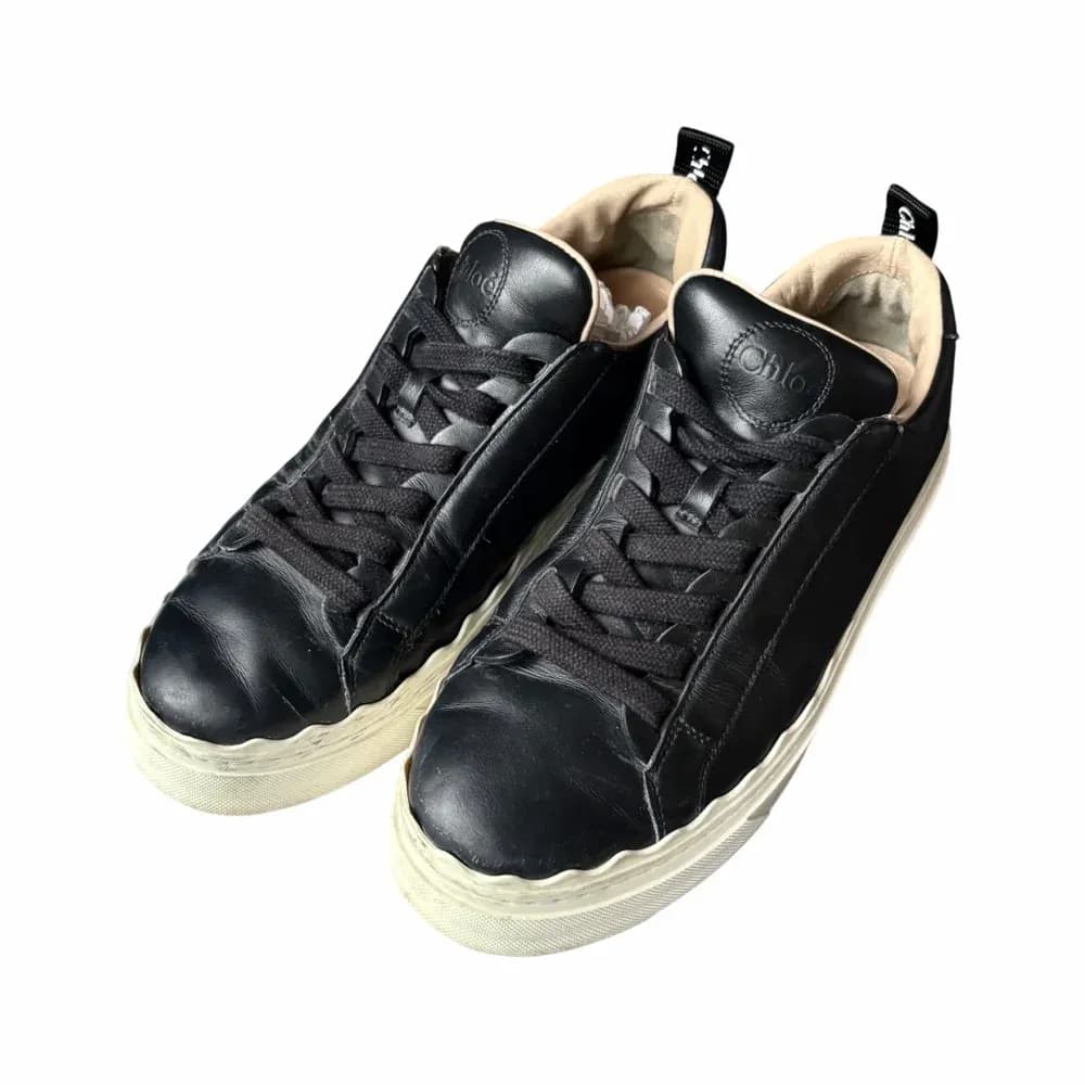 Chloé Lauren Scalloped Sneakers