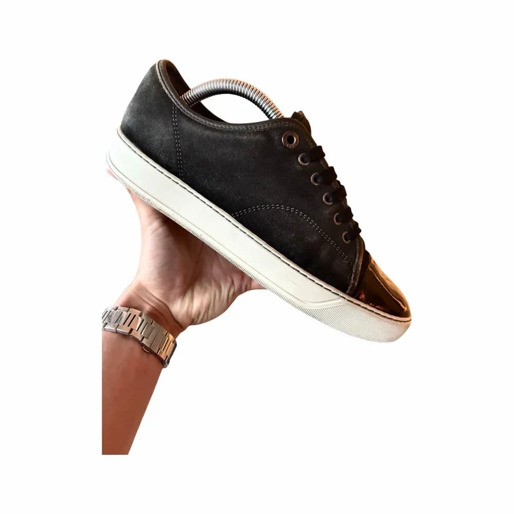 Lanvin DBB1 Patent Cap Toe Sneaker