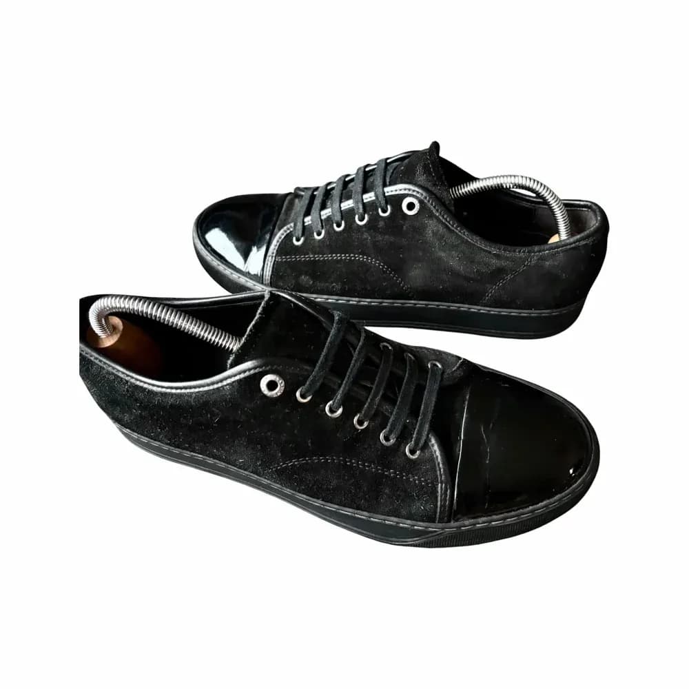 Lanvin DBB1 Patent Cap Toe Sneaker