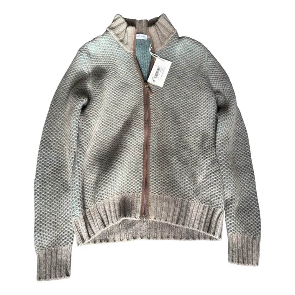 Gran Sasso Structured Full Zip Cardigan