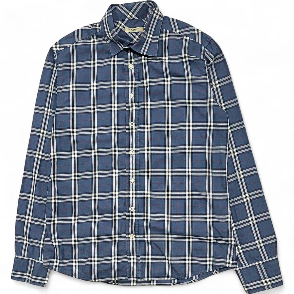 BURBERRY Check Cotton Shirt