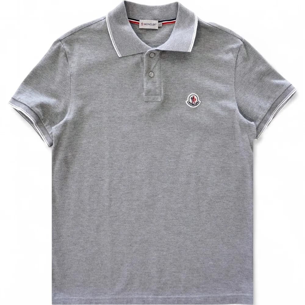 MONCLER Piqué Polo Shirt