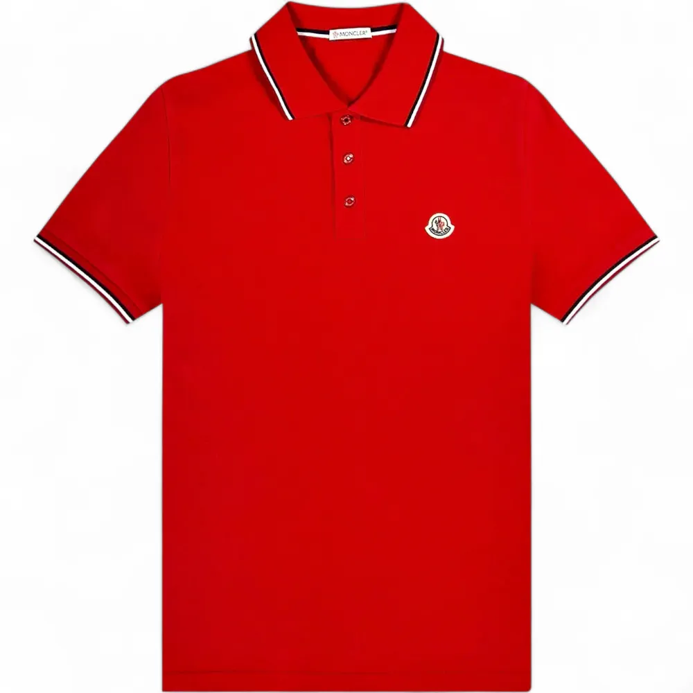 MONCLER Piqué Polo