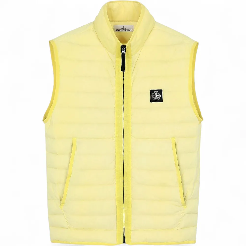 STONE ISLAND Loom Woven Down Gilet
