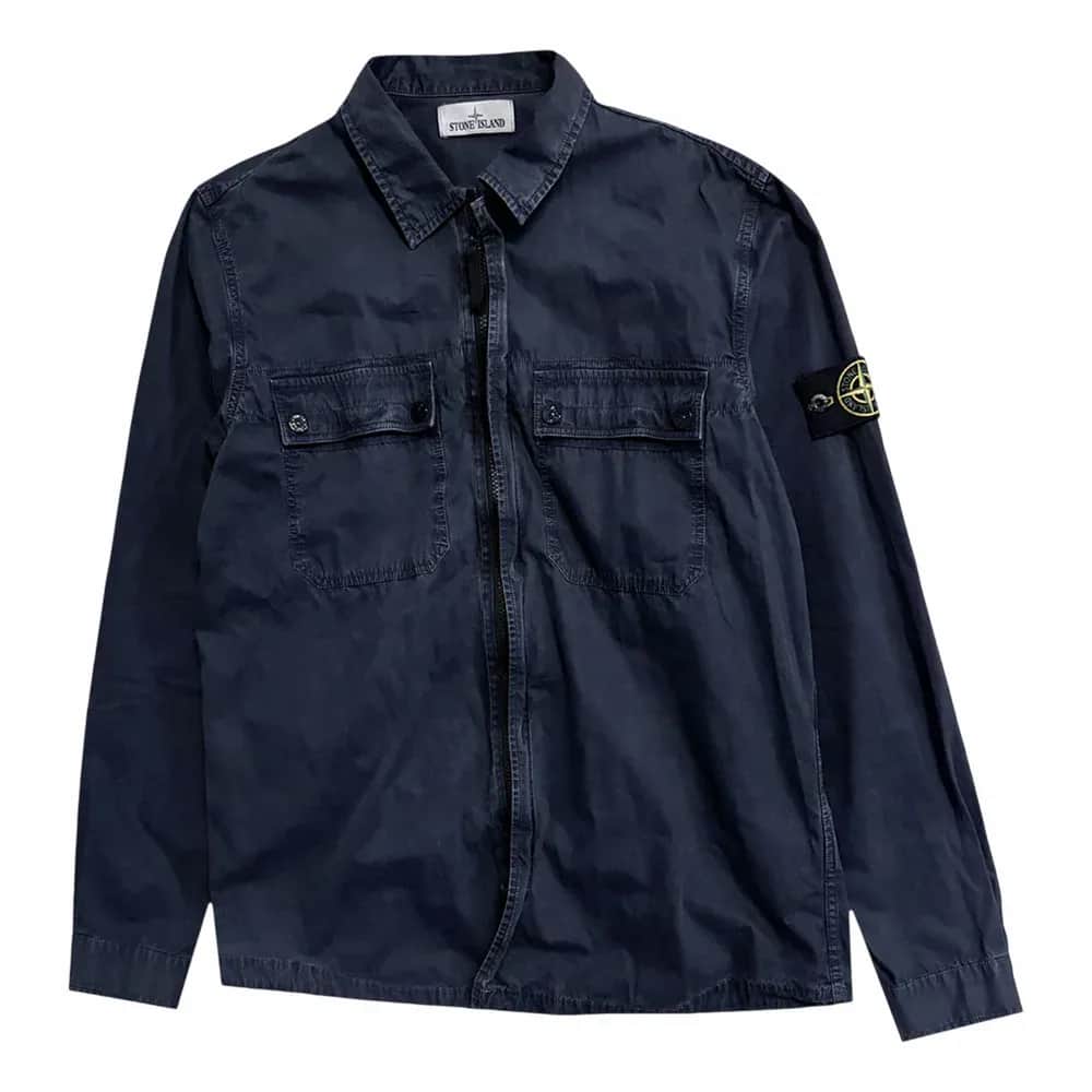 Stone Island Garment Dyed Overshirt
