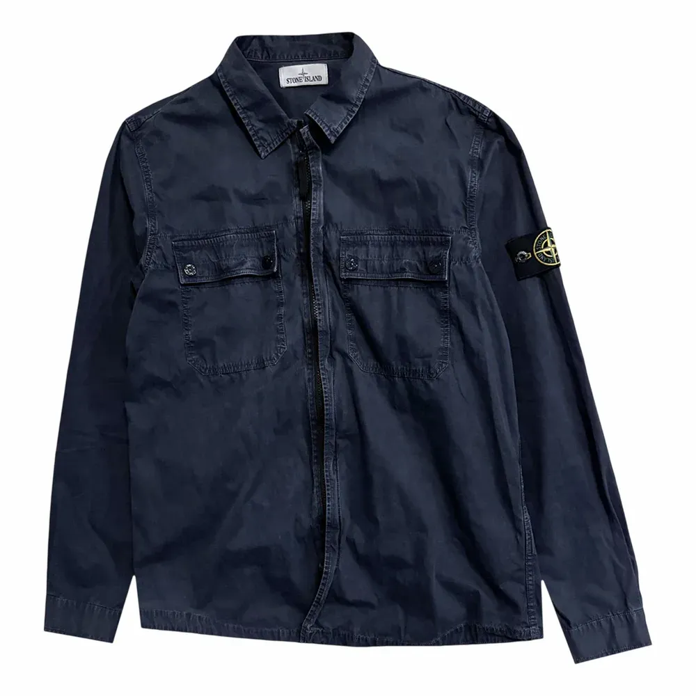 Stone Island Garment Dyed Overshirt