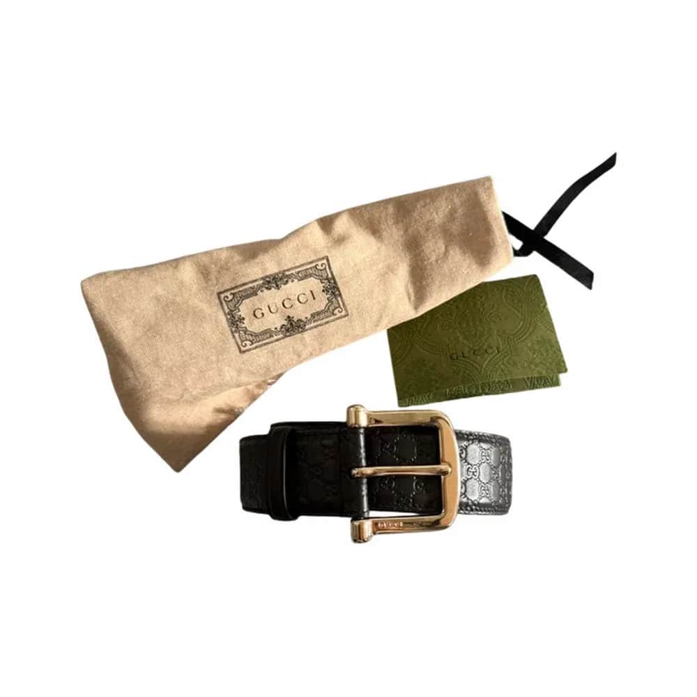 Gucci G Buckle Belt