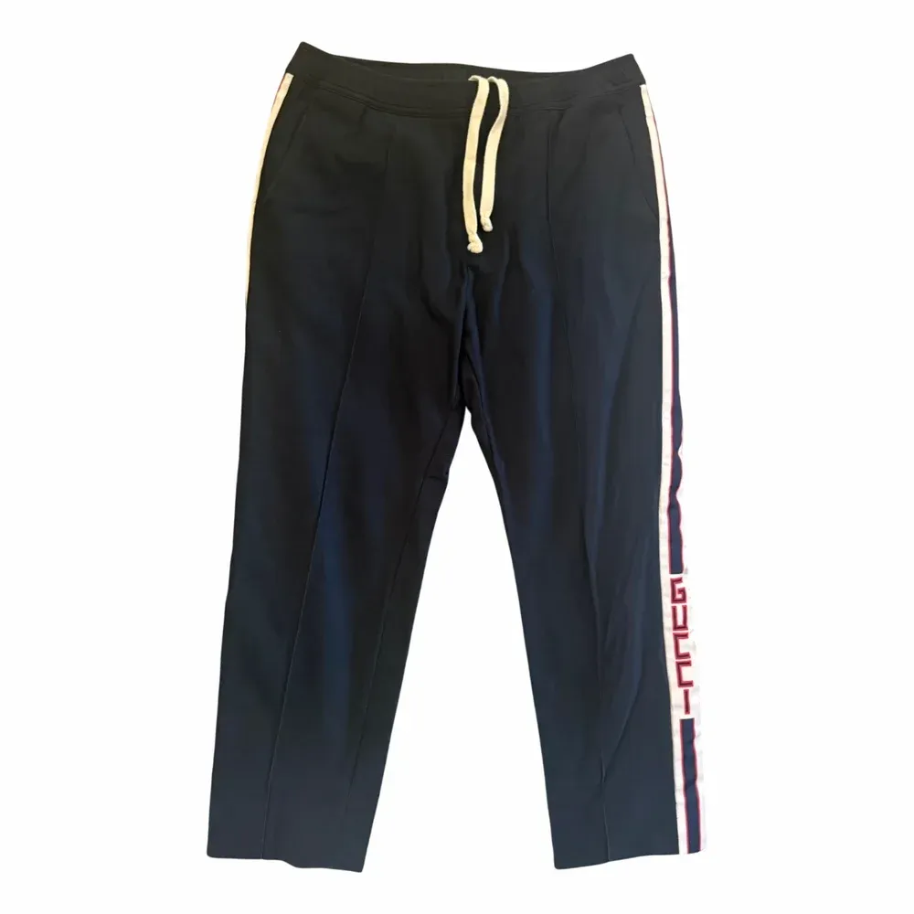 Gucci Logo Taped Stripe Track Pants