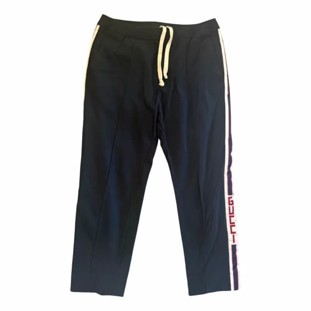 Gucci Logo Taped Stripe Track Pants
