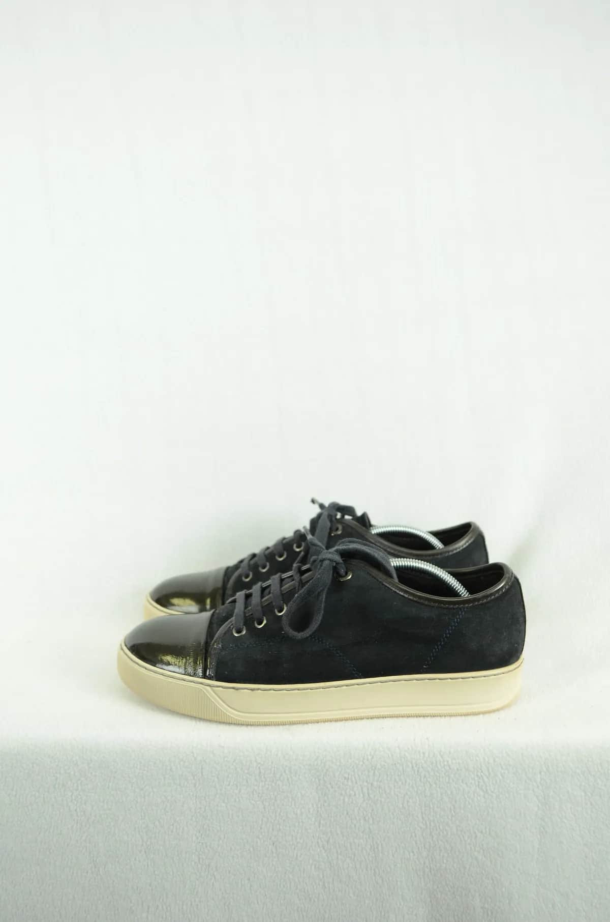 Lanvin DBB1 Patent Cap Toe Sneaker