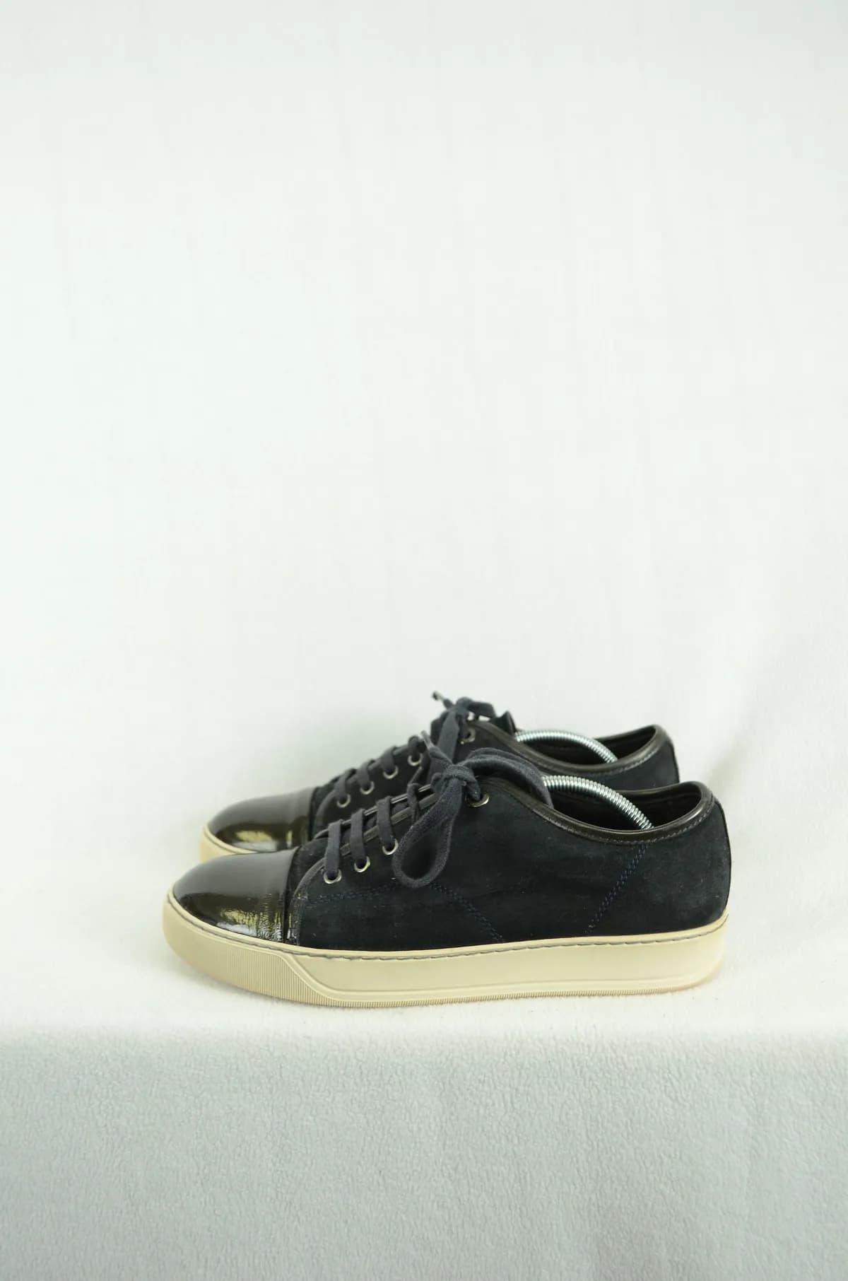 Lanvin DBB1 Patent Cap Toe Sneaker