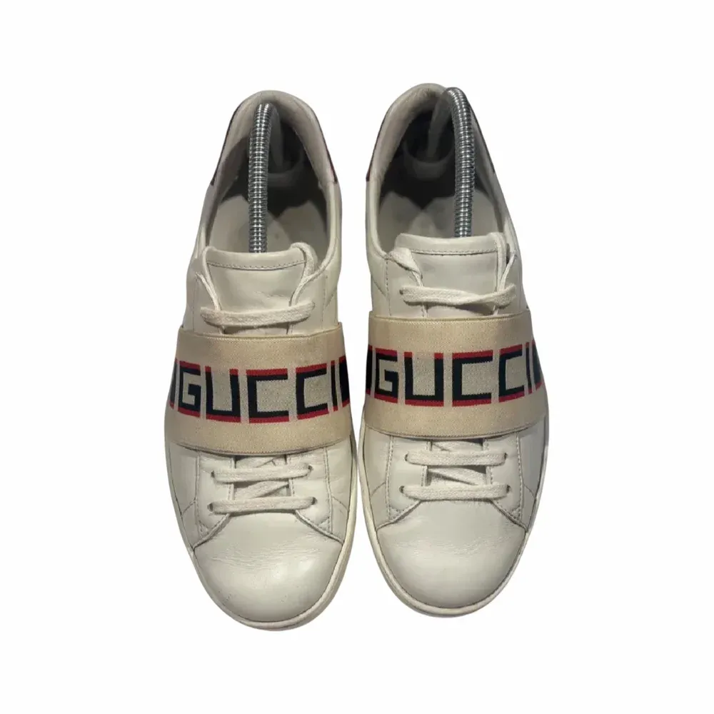 GUCCI Ace Stripe Leather Sneaker
