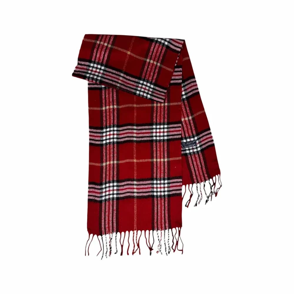 Burberry Cashmink Plaid Scarf