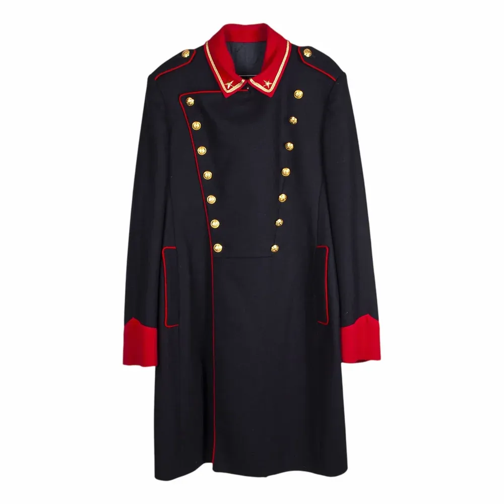 Dolce & Gabbana Vintage Military Officer Long Coat