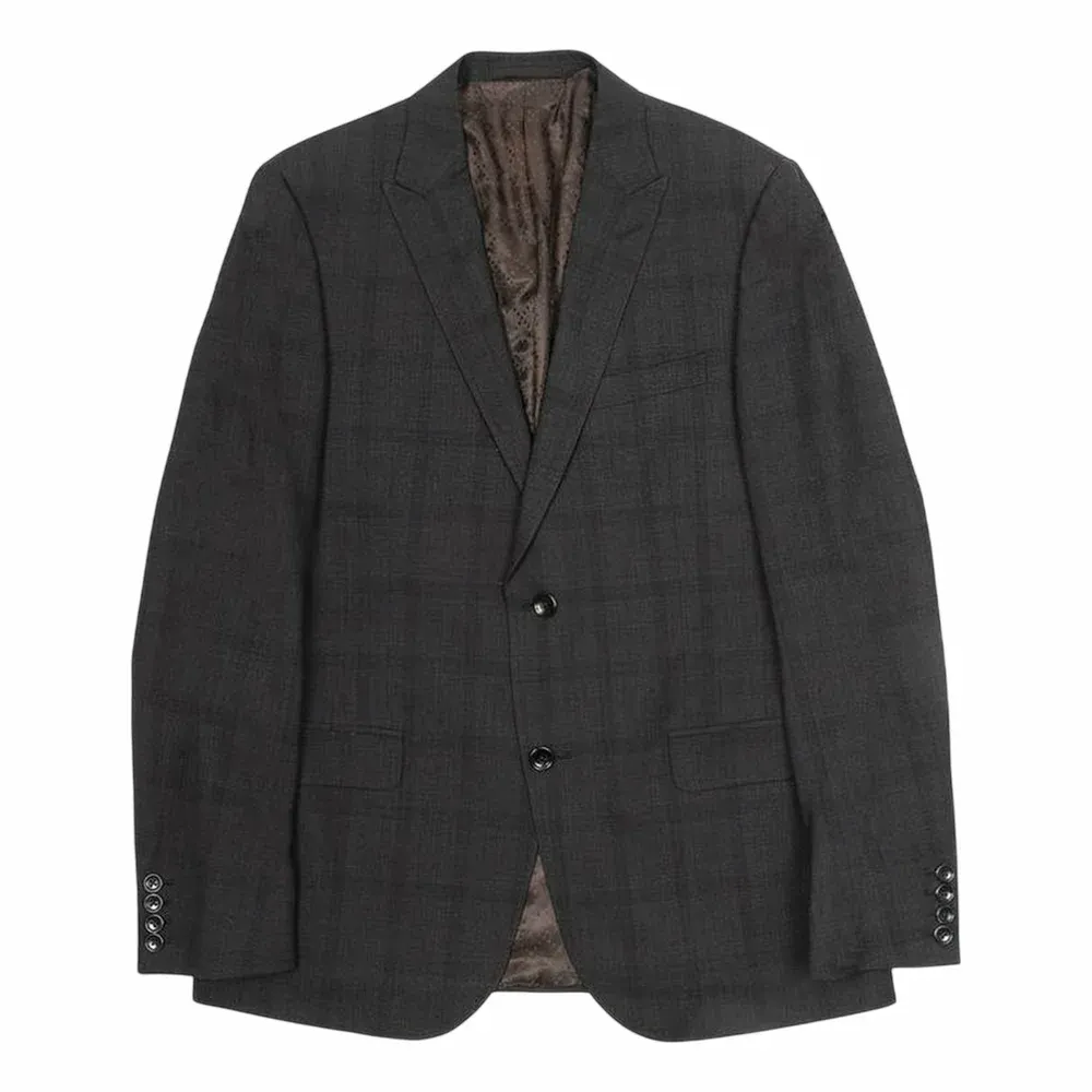 Gucci Glen Check Wool Blazer