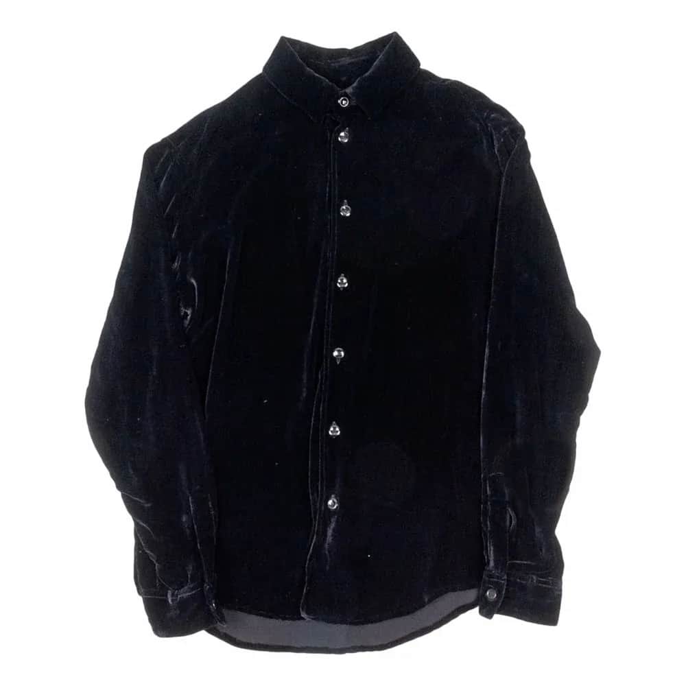 Armani Velvet Shirt Jacket
