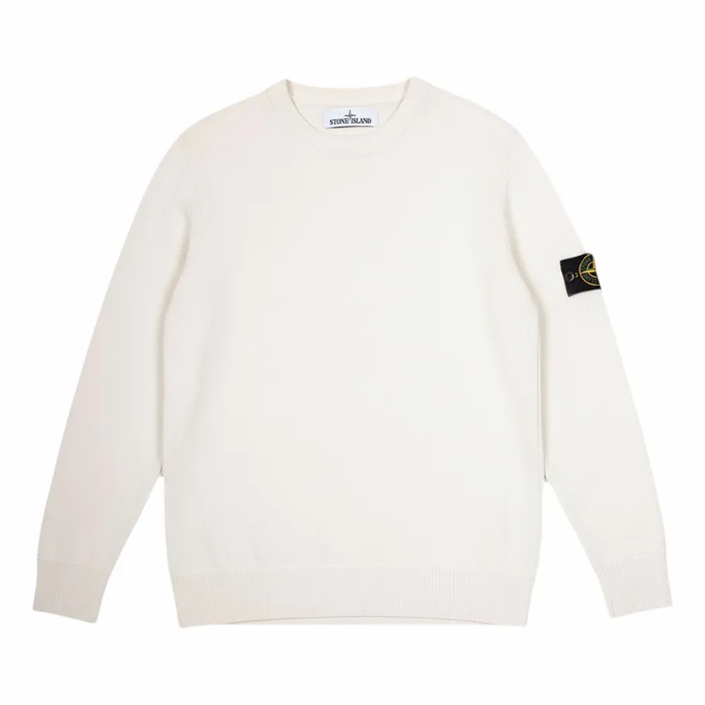 Stone Island Knitted Lambswool Crew Neck