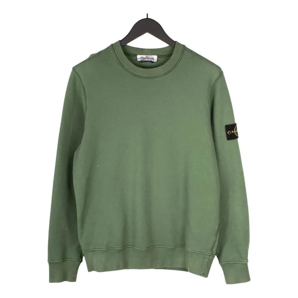 Stone Island Garment Dyed Fleece Sweatshirt