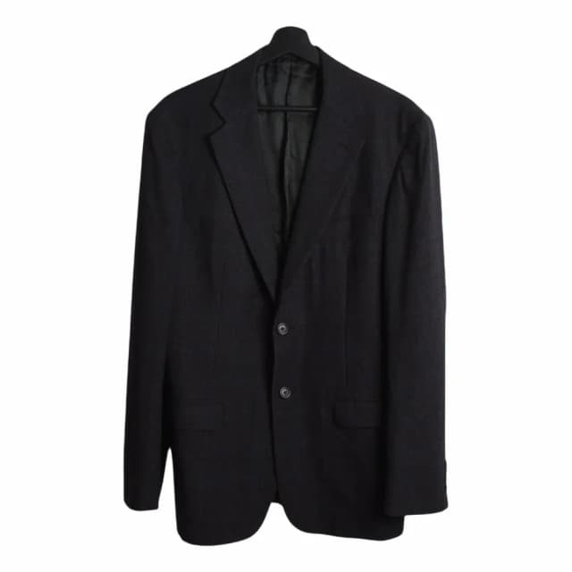 Prada Checkered Wool Blazer