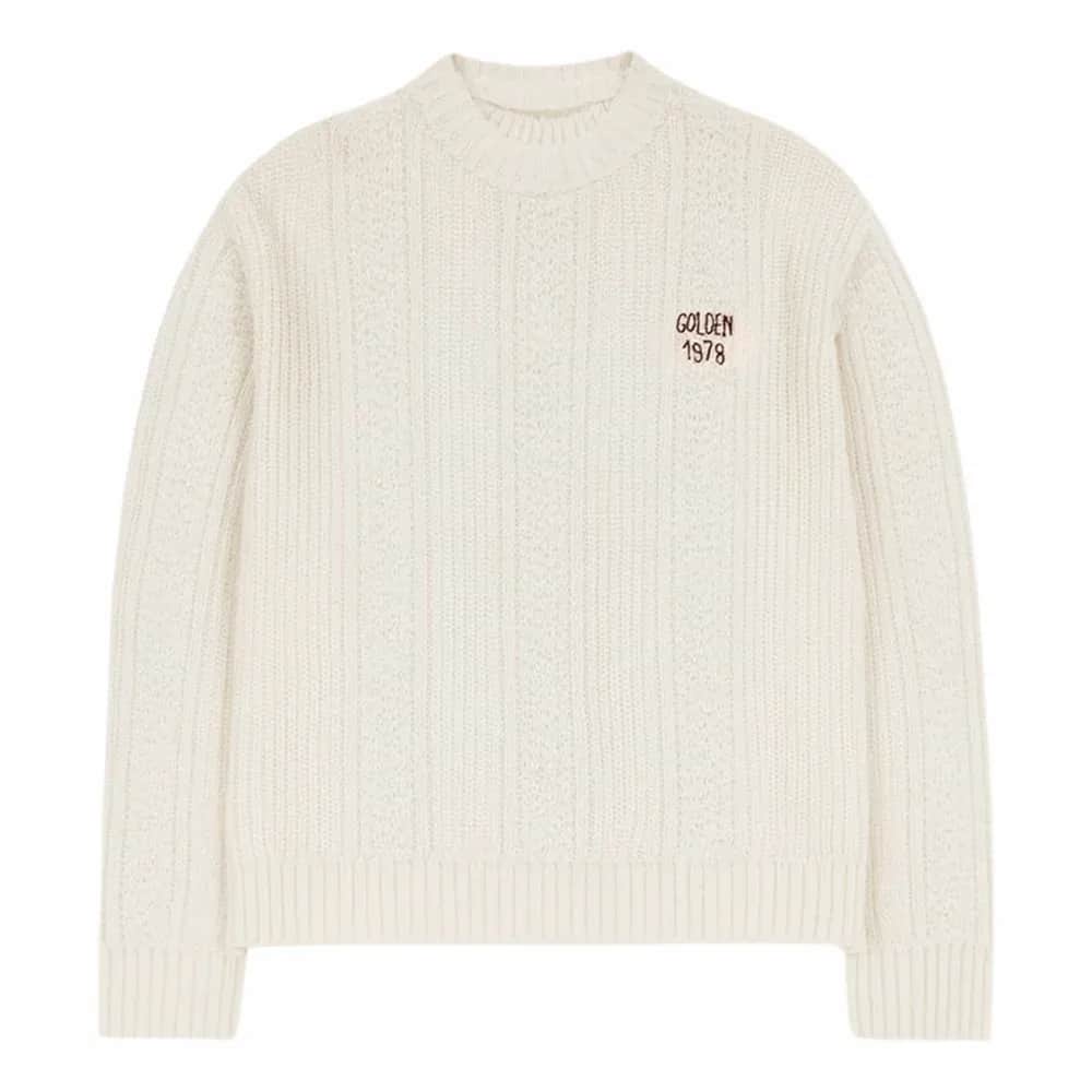Golden Goose Journey Mixed-Knit Wool Sweater