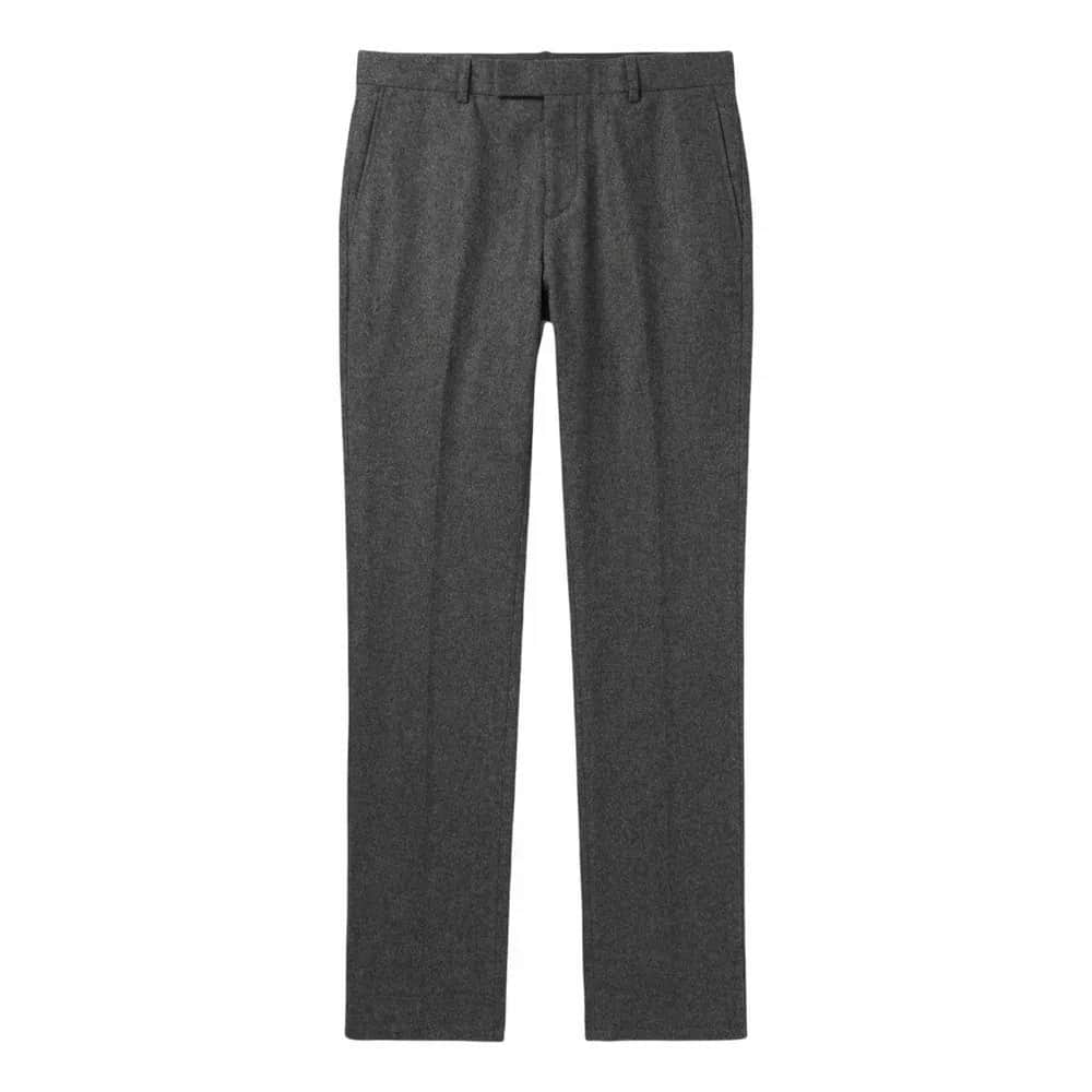 Saint Laurent Wool Blend Smart Trousers