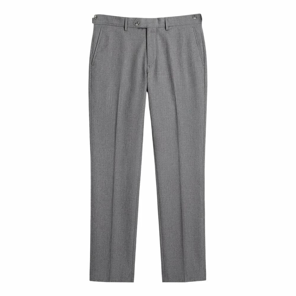 Bottega Veneta Skräddarsydda Slim Fit-byxor i ullflanell