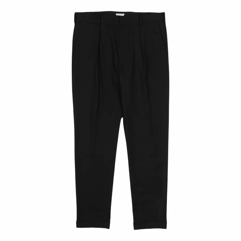Bottega Veneta Tapered Pleated Twill Chinos